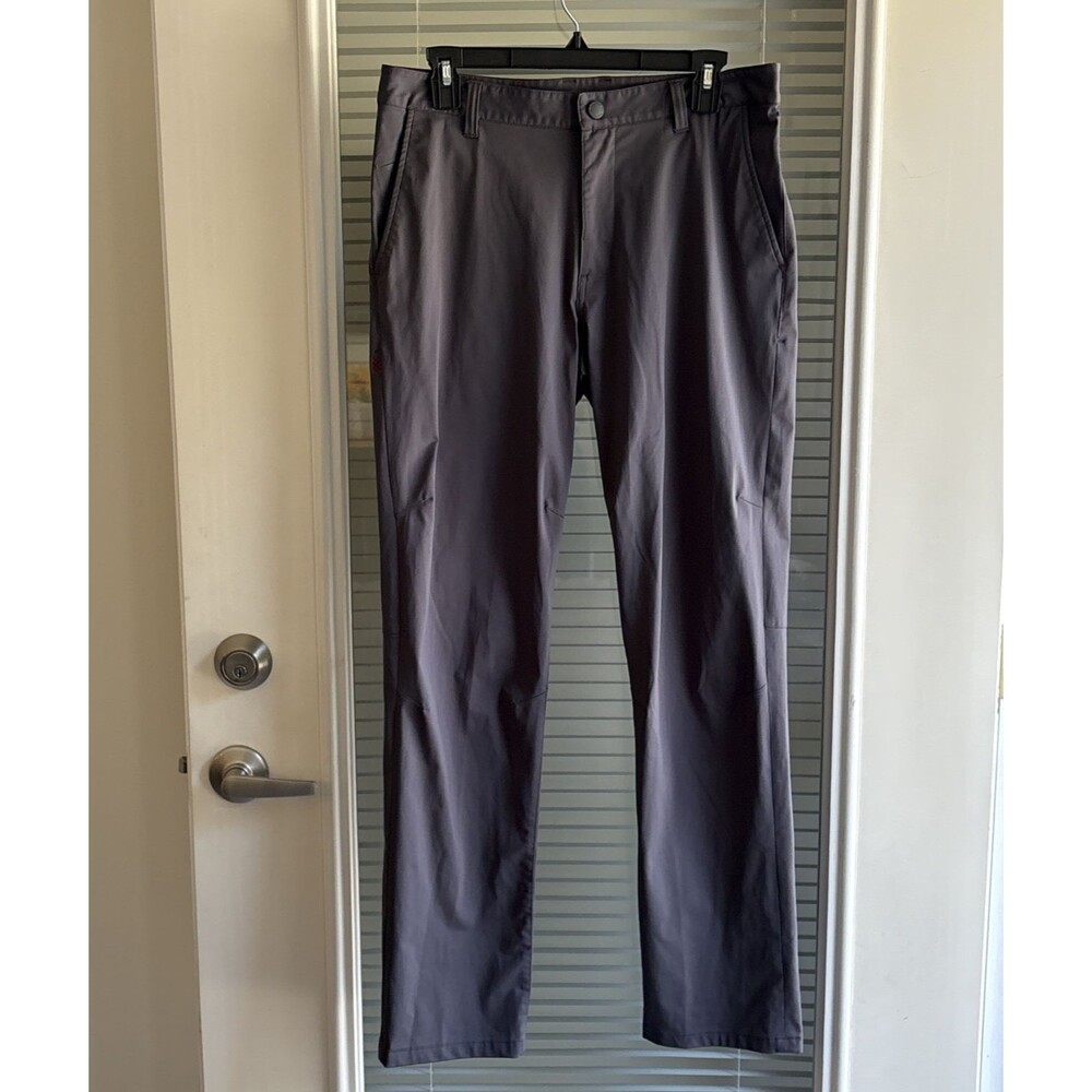 Rhone Commuter Pants Mens 31x31 Gray Straight Performance Stretch Golf Tech